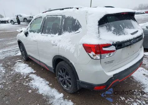 2019 Subaru Forester Sport from USA, damaged, VIN JF2SKAKCXKH401948